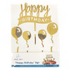 PC-001GD 4 ct. Sign "Happy Birthday"- Gold