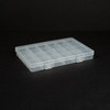 Clear Plastic Container Box- 30 Compartments