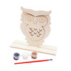 Wooden Paint Set - Owl