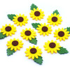 10 ct. Felt Sunflower