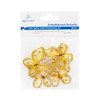 4 ct. Embellishment Butterfly-Gold, Approx. 2.09x1.57in (5.3x4cm)