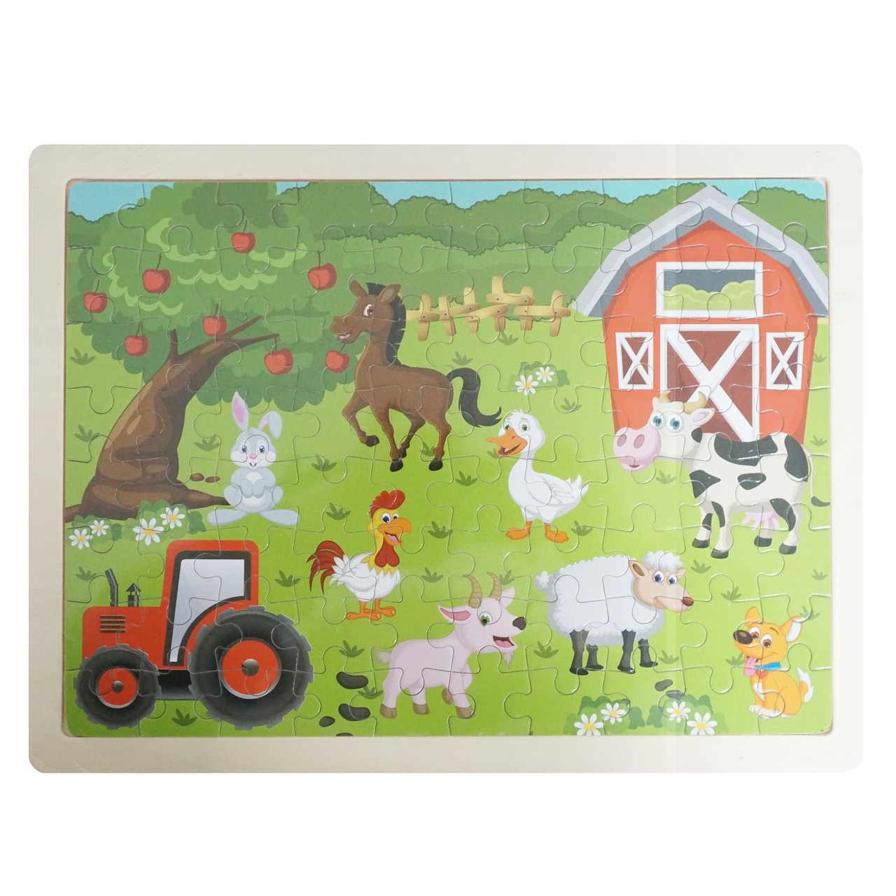 Puzzle/Barn Animals (JIGS-005)