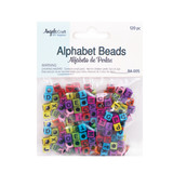 BA-005 Cube Alphabet  Beads