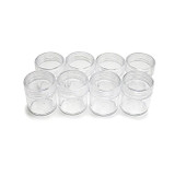 1"x1" Plastic Container 8ct