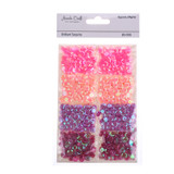 Pink Assorted Sequins Box Kit