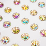 Dot Frame Stone Sticker