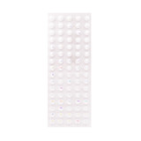 Dot Frame Stone Sticker White