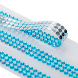 AB Faceted Stone Blue