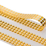 Metal Stone Sticker Gold