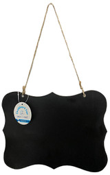 Square Vintage Cut Chalkboard