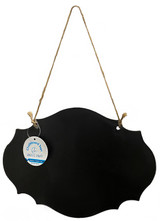 Oval Vintage Cut Chalkboard