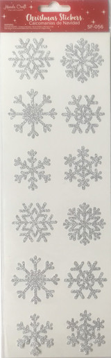Glitter Snowflake Sticker