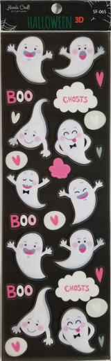 Halloween Ghost 3D Sticker