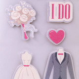 I Do Wedding 3D Sticker