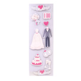 I Do Wedding 3D Sticker