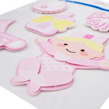 Baby Girl Shower Wall Stickers