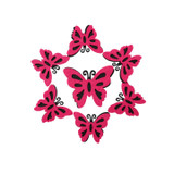 Butterfly Felt Shapes