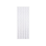 Wavey Strip Stone Sticker Clear