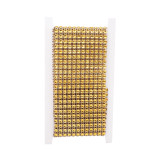 Rhinestone Banding Gold