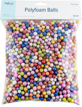 EB-021 Polyfoam Balls, Multi color, 7mm, 12g