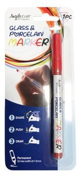 GMK-005 Glass/Ceramic Marker-Red