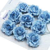 FLR-067 Paper Flower-Blue