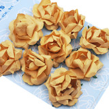 FLR-070 Paper Flower-Dusty Yellow