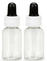BO-034 Glass Drop Bottles 15ml, 2pc.