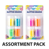 GLT-003 GLITTER SHAKER, 8G. NEON COLORS