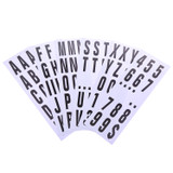 SLA-013 STICKERS- LETTER & NUMBERS