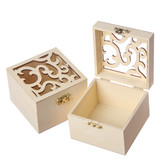 WBX-005 WOODEN JEWERLY LASER CUT BOX