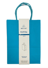 2 ct. Kraft Bag-Light Blue