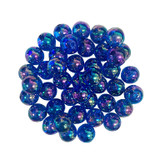 Clear Beads-AB Royal Blue