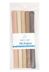 5 ct. PU fabric, Assortment 5 colors