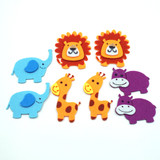 8 ct. Felt Shape - Safari Animals
