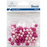 35g, Acrylic Pearl Bead - Shades of Pink