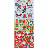 3 Sheet, 83ct. Christmas Stickers Variety Pack