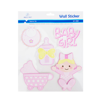 Baby Girl Shower Wall Stickers