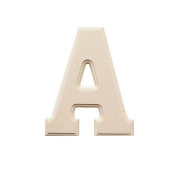 6" Wood Letter "A"