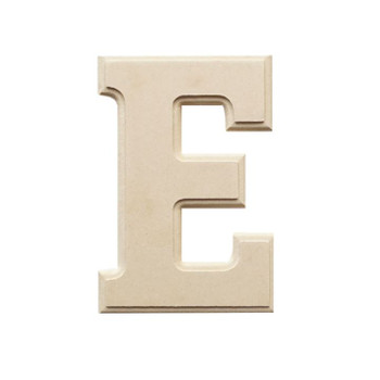 6" Wood Letter "E"
