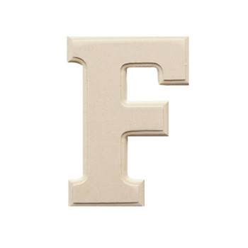 6" Wood Letter "F"