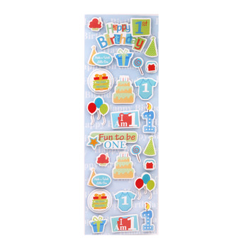 SF-132 Happy Birthday 3D Sticker, 1st B.D-Boy