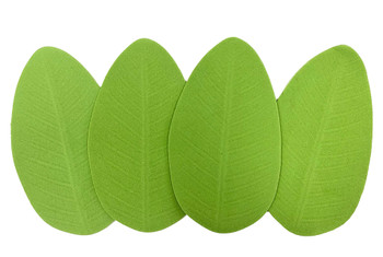 4 ct. EVA Heliconia leaf -Light Green
