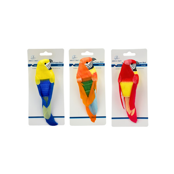 1 ct. Artificial Decorative Foam Bird clip, Assortment Color, Approx. 5.51x1.57in (4x14cm)