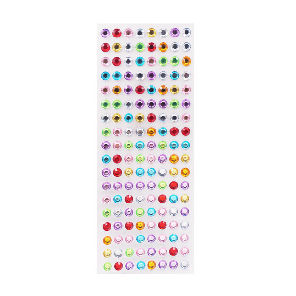 Faceted Stone Sticker Mix
