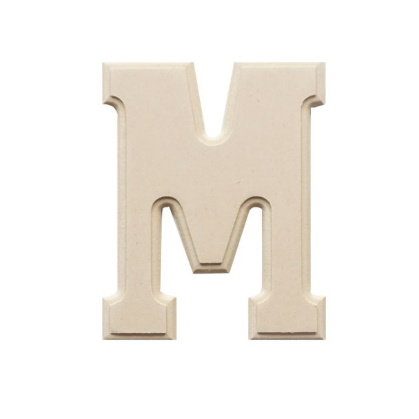 6" Wood Letter "M"