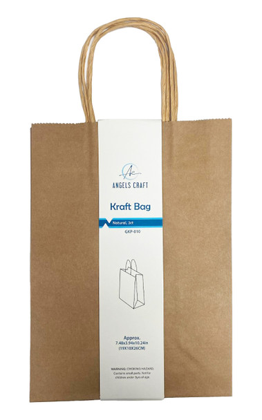 2 ct. Kraft Bag-Natural