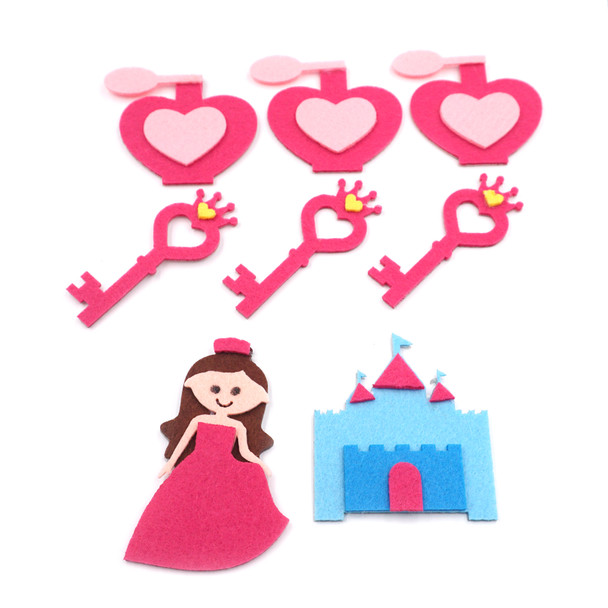 8 ct. Felt Shape - Princess