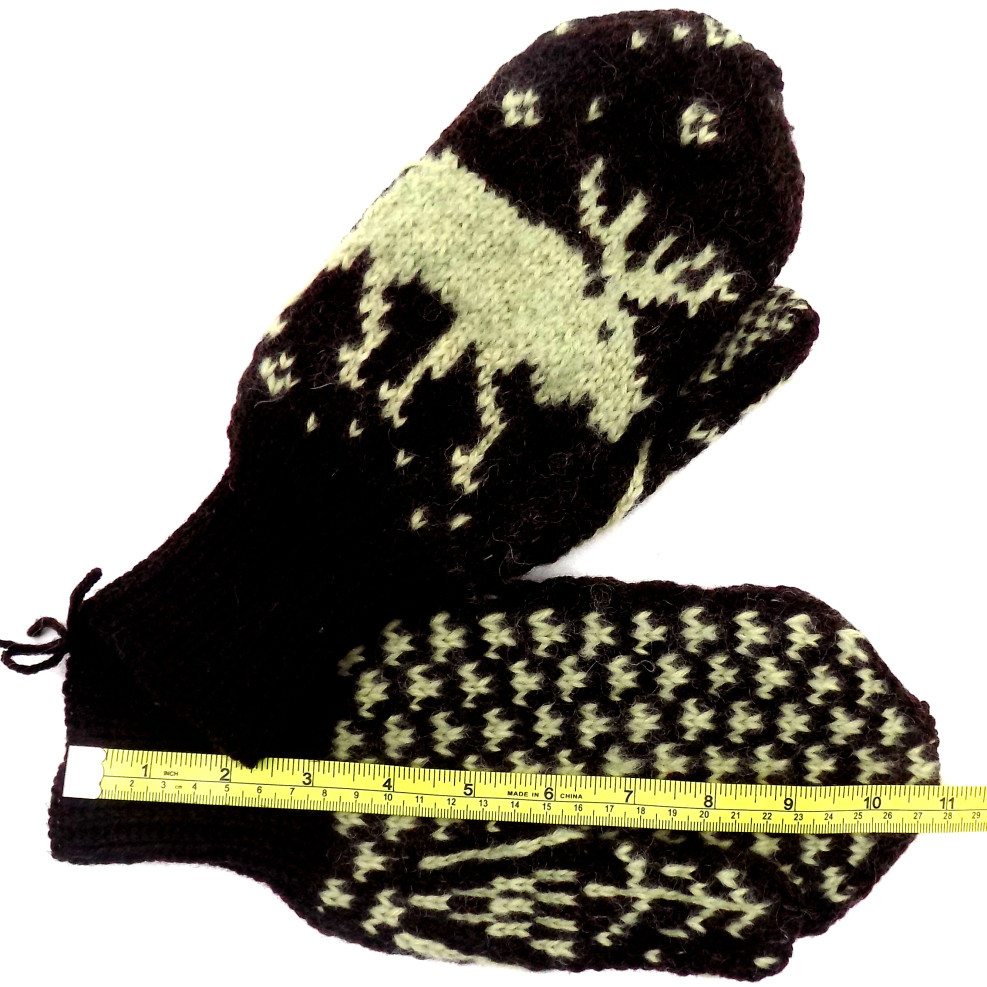 Hand Knit MIttens Moosehead Marketplace