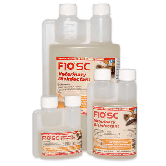 F10 SC Veterinary Reptile Disinfectant